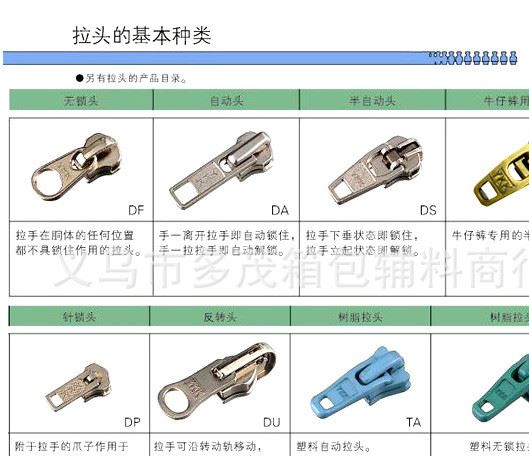 【廠家直銷】供應(yīng)可噴漆做色拉頭長板頭拉鏈頭 可定制示例圖20