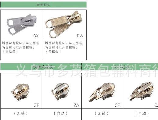 【廠家直銷】供應(yīng)可噴漆做色拉頭長板頭拉鏈頭 可定制示例圖21