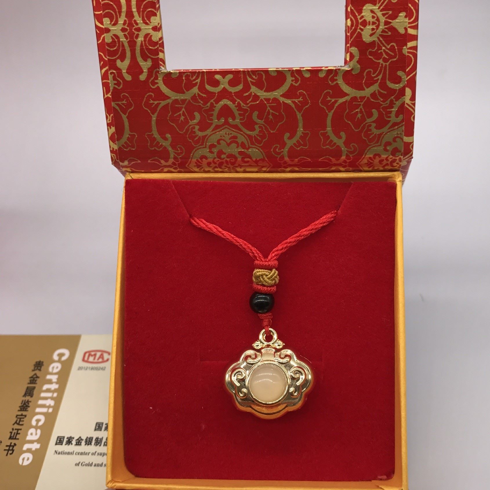 歐幣飾品 黃銅鍍金男女項鏈 福袋金鎖吊墜 活動促銷網(wǎng)店開業(yè)禮品示例圖2