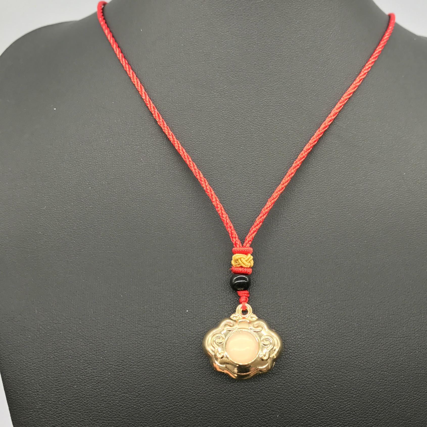 歐幣飾品 黃銅鍍金男女項鏈 福袋金鎖吊墜 活動促銷網(wǎng)店開業(yè)禮品示例圖5