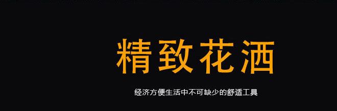 花灑套裝家裝建材水暖五金花灑淋浴器及配件 供應(yīng)批發(fā)三檔淋雨示例圖6