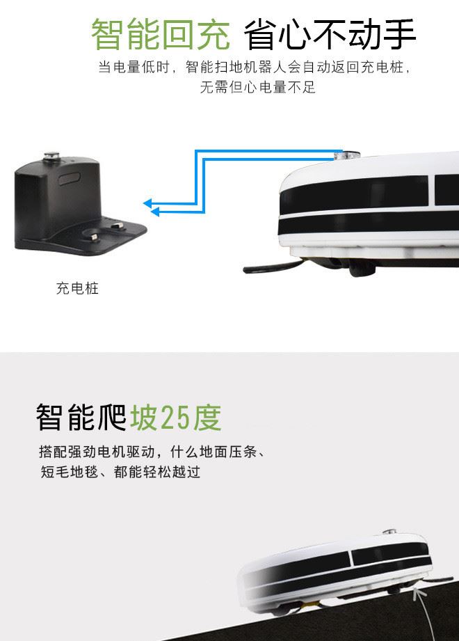 全自動智能掃地 電動干濕拖地機機器人 家用擦地機示例圖10
