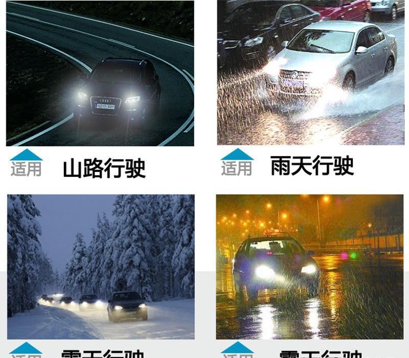 廠家直銷(xiāo)hid 疝氣燈遠(yuǎn)近一體燈泡汽車(chē)大燈改裝氙氣燈35w超亮燈泡示例圖7