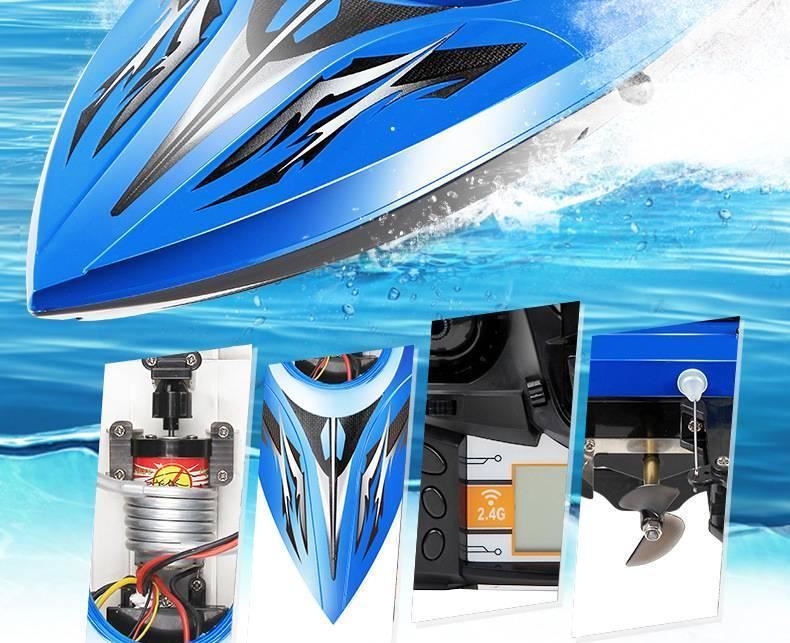SYMA司馬 Q1兒童水上玩具 大型2.4G遙控船 仿真航模 高速快艇示例圖2