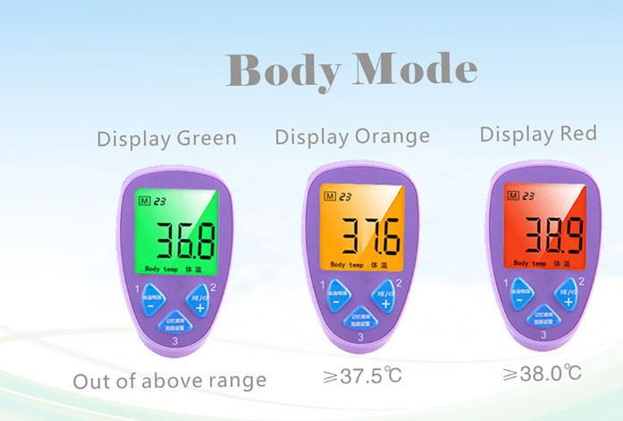 現(xiàn)貨紅外線人體測溫儀電子體溫計家用寶寶溫度計兒童紅外線體溫計示例圖6
