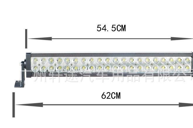 汽車(chē)越野車(chē)改裝 LED長(zhǎng)條燈 車(chē)頂燈12-24V通用 貨車(chē)射燈前杠燈爆閃示例圖3