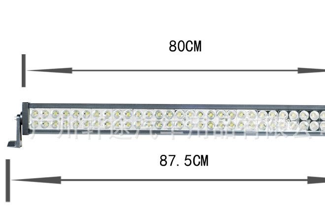 汽車(chē)越野車(chē)改裝 LED長(zhǎng)條燈 車(chē)頂燈12-24V通用 貨車(chē)射燈前杠燈爆閃示例圖4