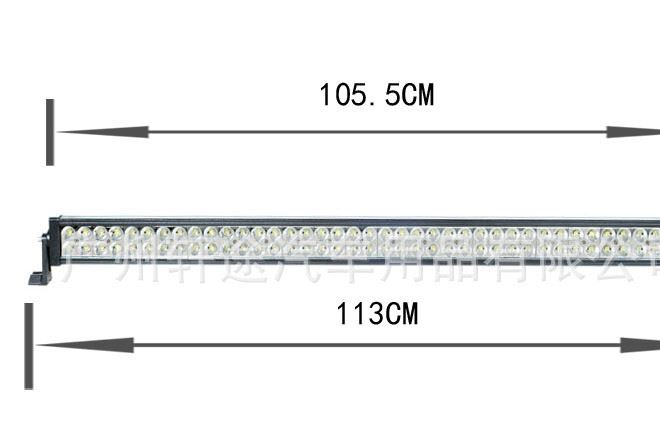 汽車(chē)越野車(chē)改裝 LED長(zhǎng)條燈 車(chē)頂燈12-24V通用 貨車(chē)射燈前杠燈爆閃示例圖5