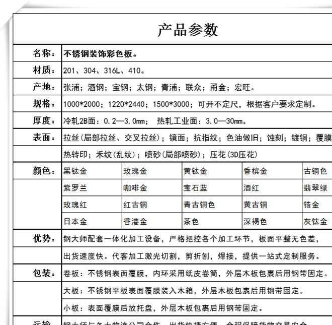 304不銹鋼卷板廠價直銷 一級正材不銹鋼卷板表面加工 質(zhì)量示例圖1