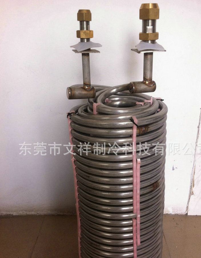 長期供應 耐腐蝕殼管式空調(diào)冷凝器 15HP316L不銹鋼金屬冷凝器示例圖39