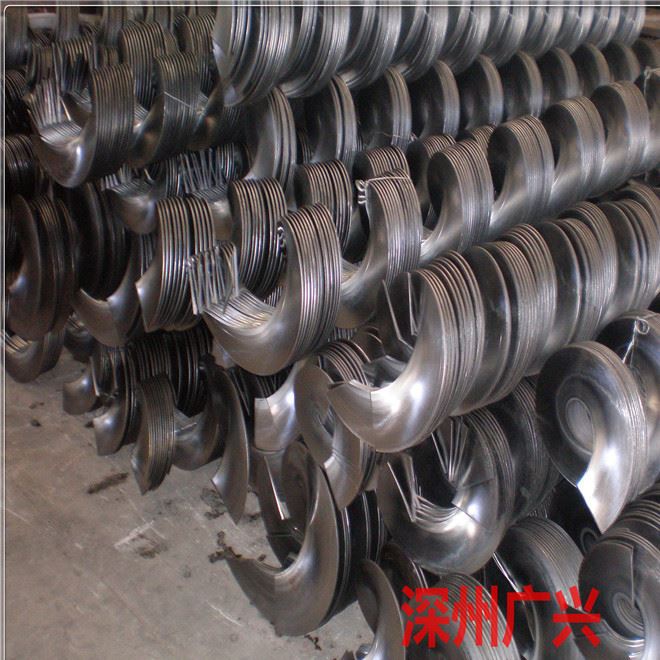 機(jī)床絞龍葉片 螺旋簧 Q235碳鋼材質(zhì) 上料機(jī) 輸送設(shè)備 定做304材質(zhì)示例圖7