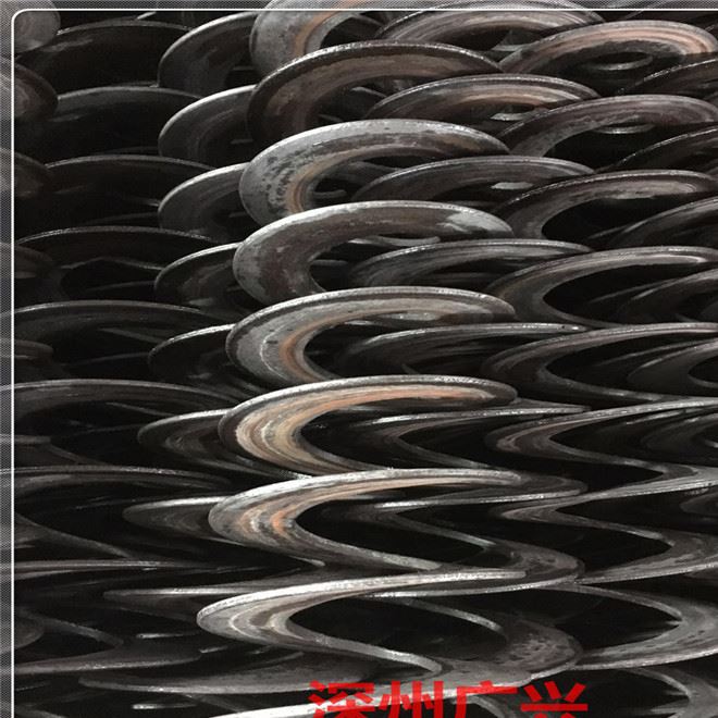 機(jī)床絞龍葉片 螺旋簧 Q235碳鋼材質(zhì) 上料機(jī) 輸送設(shè)備 定做304材質(zhì)示例圖9