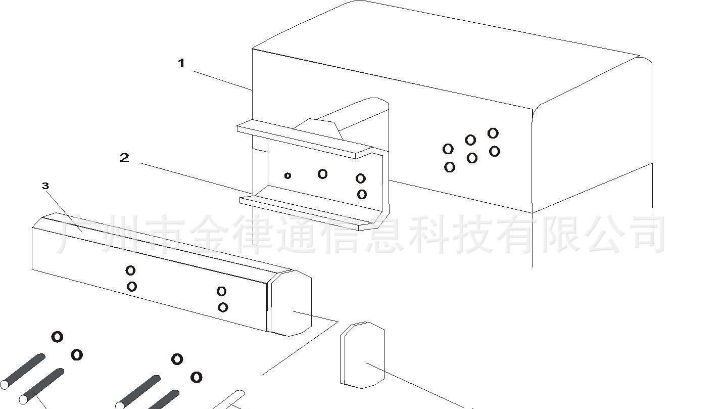 廣州金律通直銷批發(fā)  智能行車通道 機器人高速道閘示例圖6