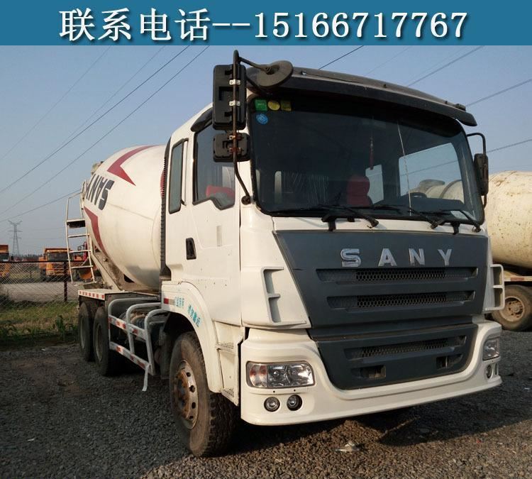 二手?jǐn)嚢韫捃?二手混凝土攪拌罐車 三一重工混凝土攪拌罐車示例圖1