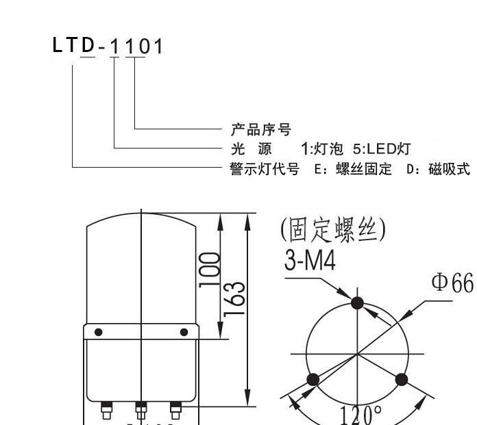 led車(chē)用警示燈 工程車(chē)裝載機(jī)聯(lián)合收割機(jī)燈鏡 旋轉(zhuǎn)磁吸式警示燈示例圖10