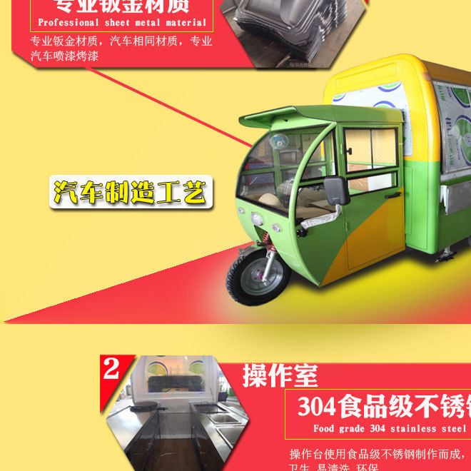 新款電動(dòng)三輪售貨車廠家批發(fā)定制示例圖7