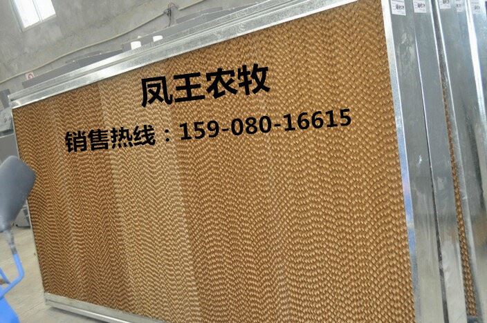 鳳王機(jī)械有限公司定做雞舍降溫設(shè)備 濕簾 水簾示例圖3