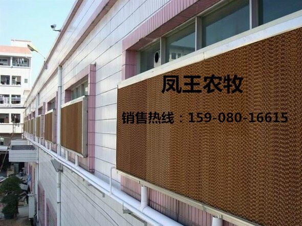 鳳王機(jī)械有限公司定做雞舍降溫設(shè)備 濕簾 水簾示例圖2