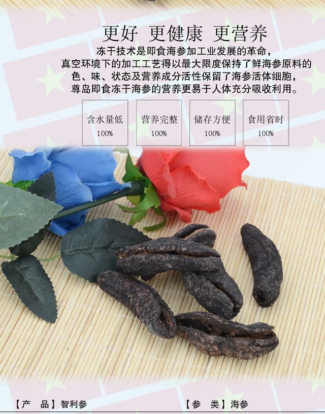 淡干海参参皮 乌元参 智利参皮 干制海产品 海参干货产地批发500g