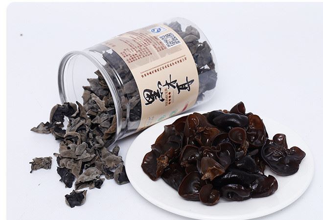 東北黑木耳特級無根免摘小碗耳盒裝100g 基地直銷大量批發干貨示例圖4