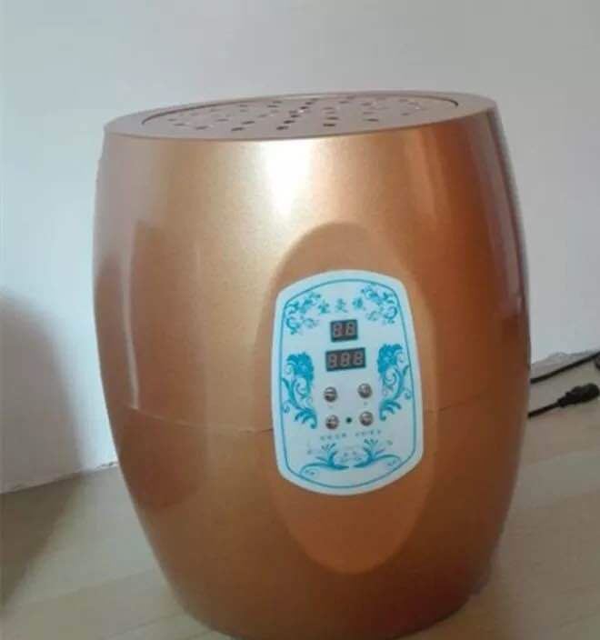 遠紅外線坐灸儀坐熏儀艾灸儀器養生儀器艾灸座土豪金版座灸儀示例圖1