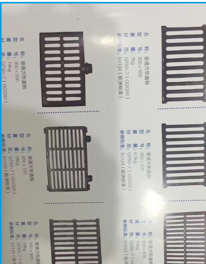 廠家供應鑄鐵井蓋 市政球墨鑄鐵井蓋 雨水污水球墨鑄鐵井蓋示例圖19
