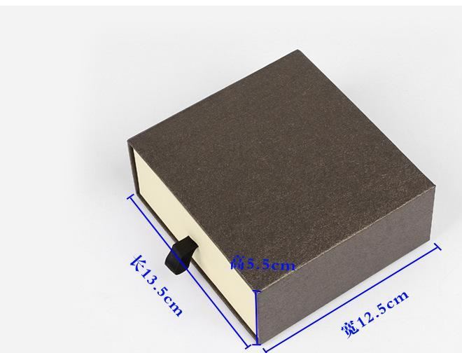 現貨批發特種紙抽屜式皮帶盒  禮品包裝盒短款錢包 特價定做示例圖3