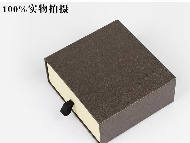 現貨批發特種紙抽屜式皮帶盒  禮品包裝盒短款錢包 特價定做示例圖8