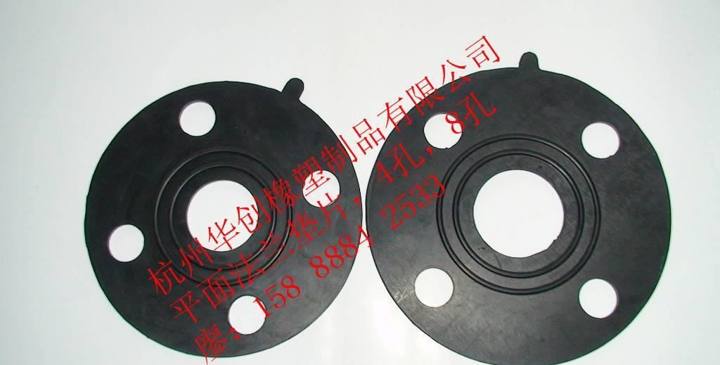 三元乙丙橡膠法蘭墊，橡膠墊，橡膠墊圈，橡膠環，橡膠定制異型墊示例圖4