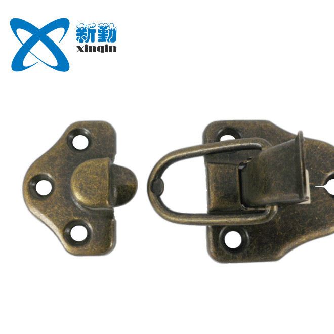 廠家直銷XQ-061青古銅箱包扣鎖扣鈽品盒鎖扣木盒鎖扣搭扣示例圖4