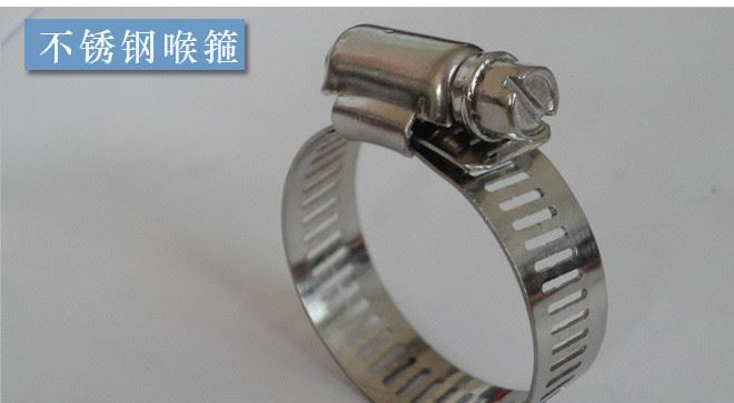 廠家銷售 喉箍  卡管抱箍 u型卡箍 不銹鋼304喉箍 多種材質可加工示例圖7