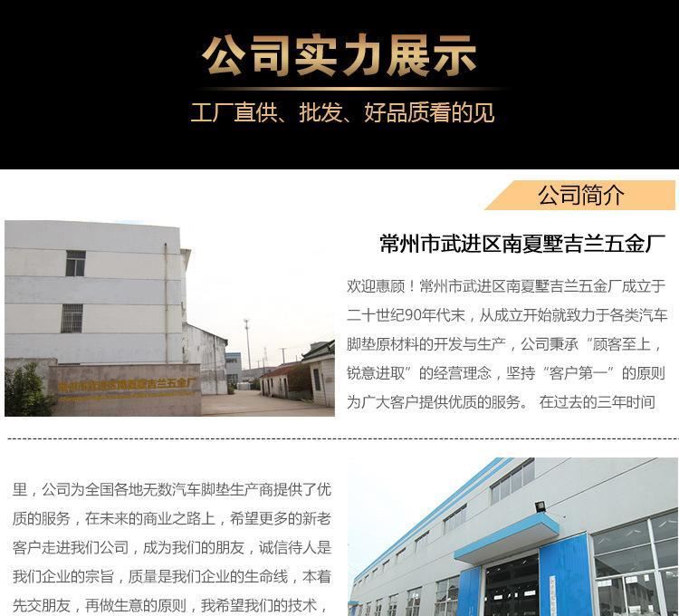 熱銷腳墊 pvc開槽淋膜全包圍皮革汽車腳墊 通用私圈汽車腳墊示例圖8