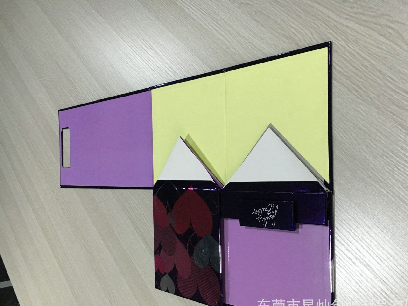 高檔精美折疊CD收納盒活動饋贈禮品唱片盒 珍藏品紀念碟片禮品盒示例圖6