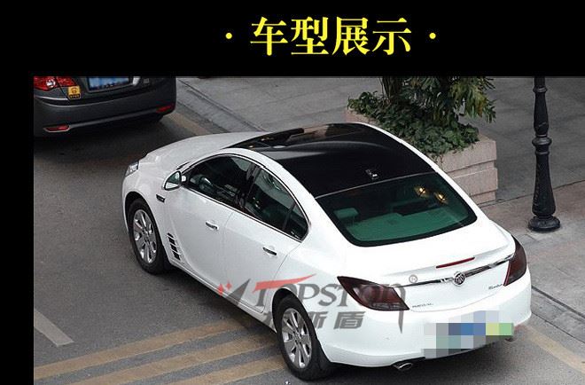 高仿全景車頂膜 亮黑天窗改色膜 3層帶導(dǎo)氣高亮黑汽車改色膜示例圖9