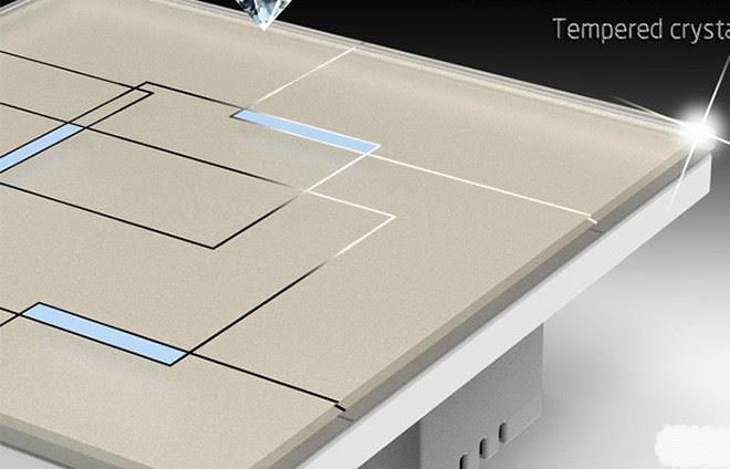 浴霸触摸屏开关 智能家居触摸面板 照明触摸面板 电容式触摸开关示例图17