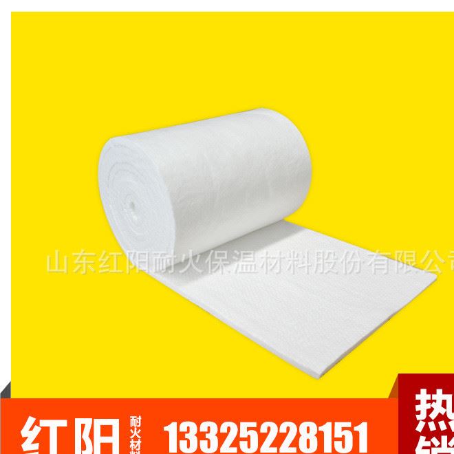 淄博廠家供應硅酸鋁甩絲纖維毯  陶瓷纖維毯  保溫毯示例圖1