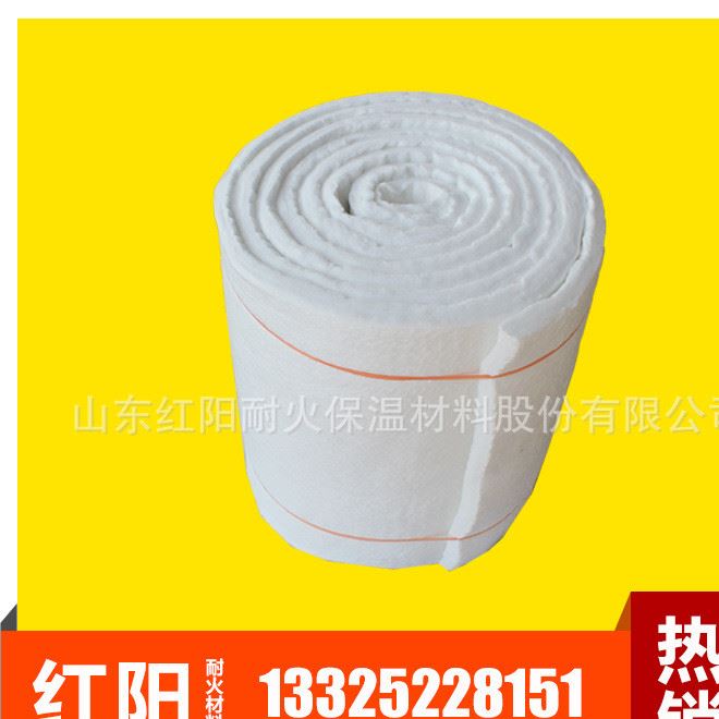 淄博廠家供應硅酸鋁甩絲纖維毯  陶瓷纖維毯  保溫毯示例圖2