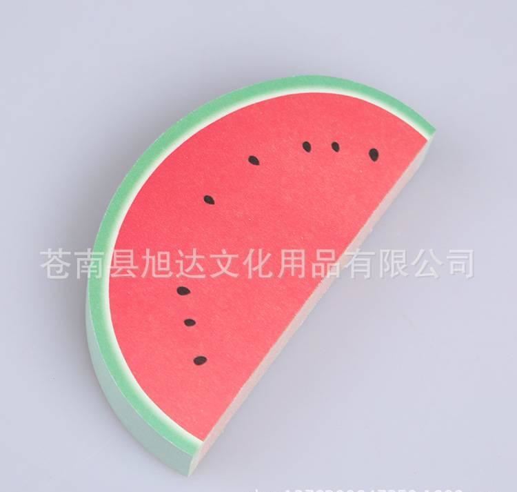 塑料便簽本 水果 卡通西瓜便簽本 廣告便簽紙 加印logo示例圖7