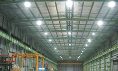 led工礦燈 高品質100W貼片高棚燈 廠房車間吊燈 浙江室內節能燈具示例圖2