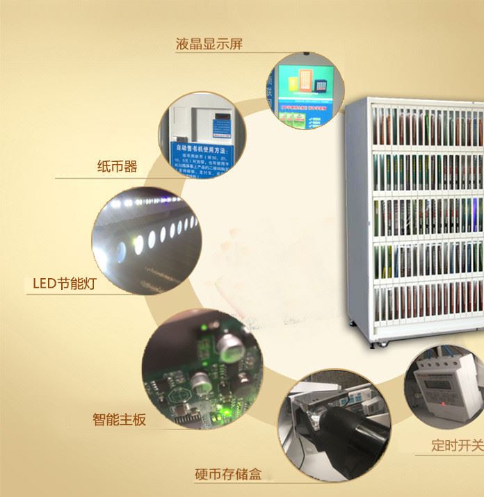 自動售書機 無人售貨機 自動售賣機 自動售貨機示例圖7
