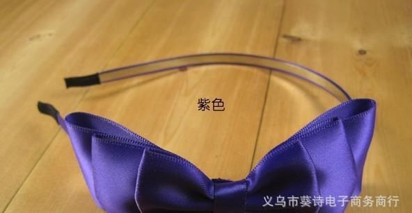 新款流行頭飾品 兒童頭飾雙層蝴蝶結(jié)發(fā)箍發(fā)飾批發(fā) 熱賣特價發(fā)箍示例圖7