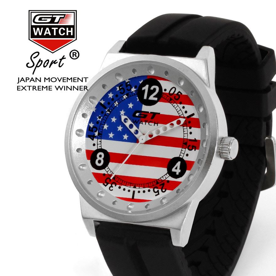 GT WATCH 美國(guó)012 ebay外貿(mào)爆款 GT賽車(chē)手表 速賣(mài)通貨源工廠直銷(xiāo)示例圖3