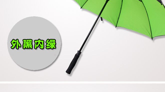 廣告雨傘 抗風雨纖維長柄高爾夫傘 雙層直桿雙人晴雨傘LOGO定制示例圖20