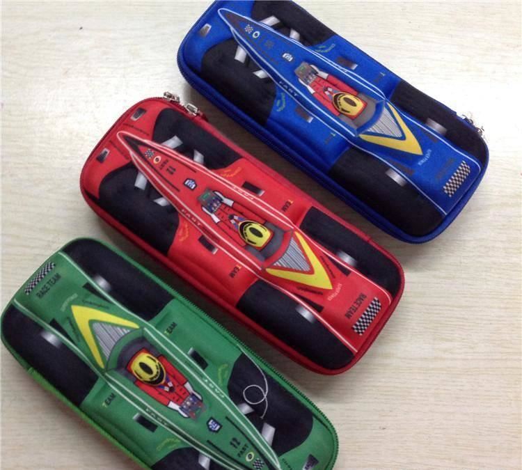 外貿(mào)原單文具盒 3D立體超炫卡通男女童鉛筆盒示例圖2