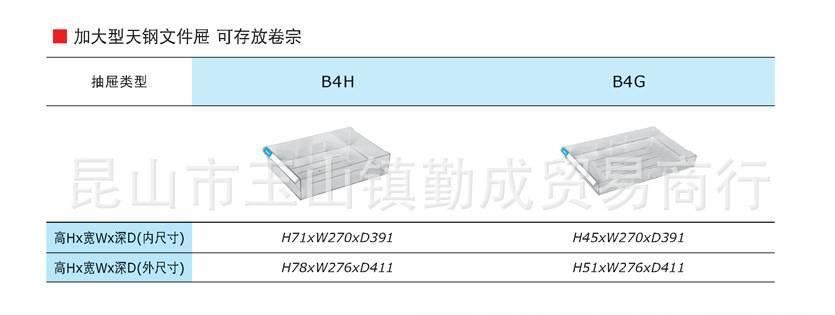 天鋼文件柜 表單柜 效率柜 抽屜式文件柜 柜子示例圖11