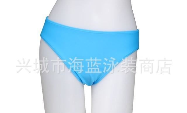 女泳褲廠家批發(fā) 女泳褲bikini游泳褲單女士泳褲三角有大碼代發(fā)貨示例圖17