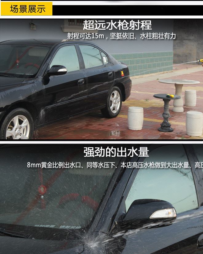 汽車洗車器高壓水槍家用澆花水管噴槍頭促銷廣告禮品車型贈(zèng)品批發(fā)示例圖2