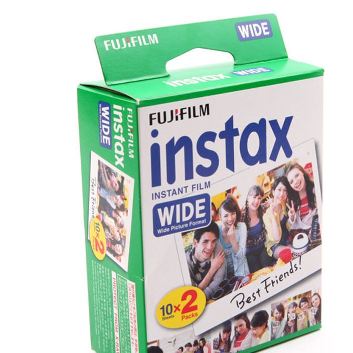 富士 instax210/wide300寬幅白邊相紙5寸 立拍得膠片20張示例圖5