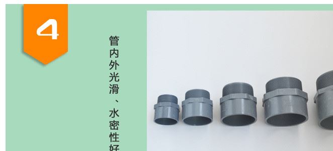 PVC管件系列規(guī)格型號承壓大密封好安裝簡單方便廠家品質(zhì)示例圖12