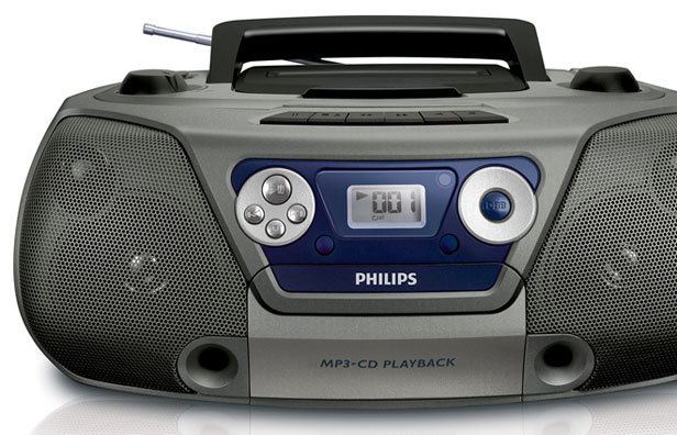 Philips/飛利浦 AZ1852/93 收錄機(jī)磁帶機(jī)U盤CD機(jī)磁帶轉(zhuǎn)錄機(jī)卡帶機(jī)示例圖2